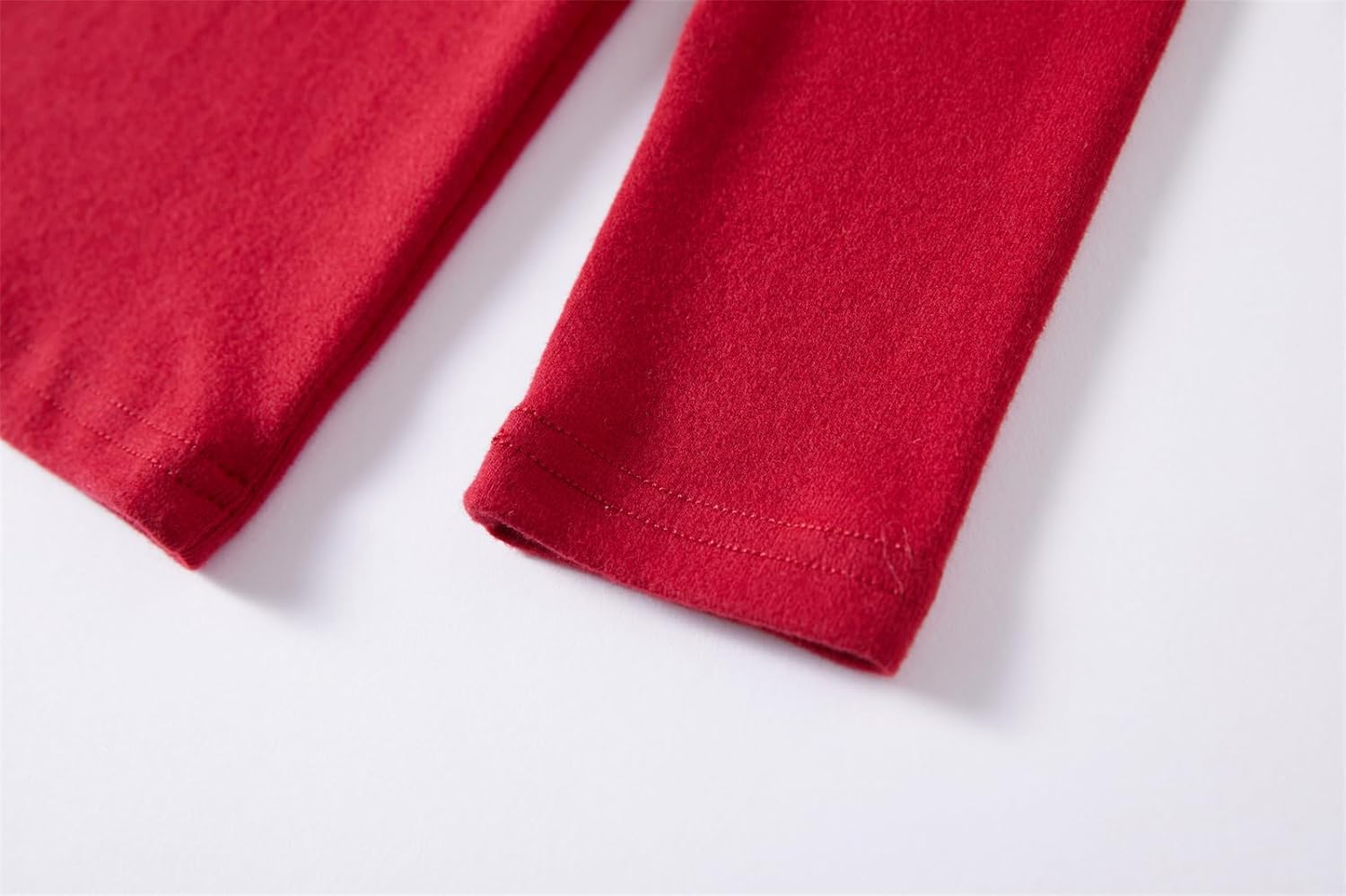 Niyage Girls Cotton Long Sleeve T-Shirt Toddler Comfort Soft Thick Basic Crewneck Tee Tops with Ruffles Trim - Image 7