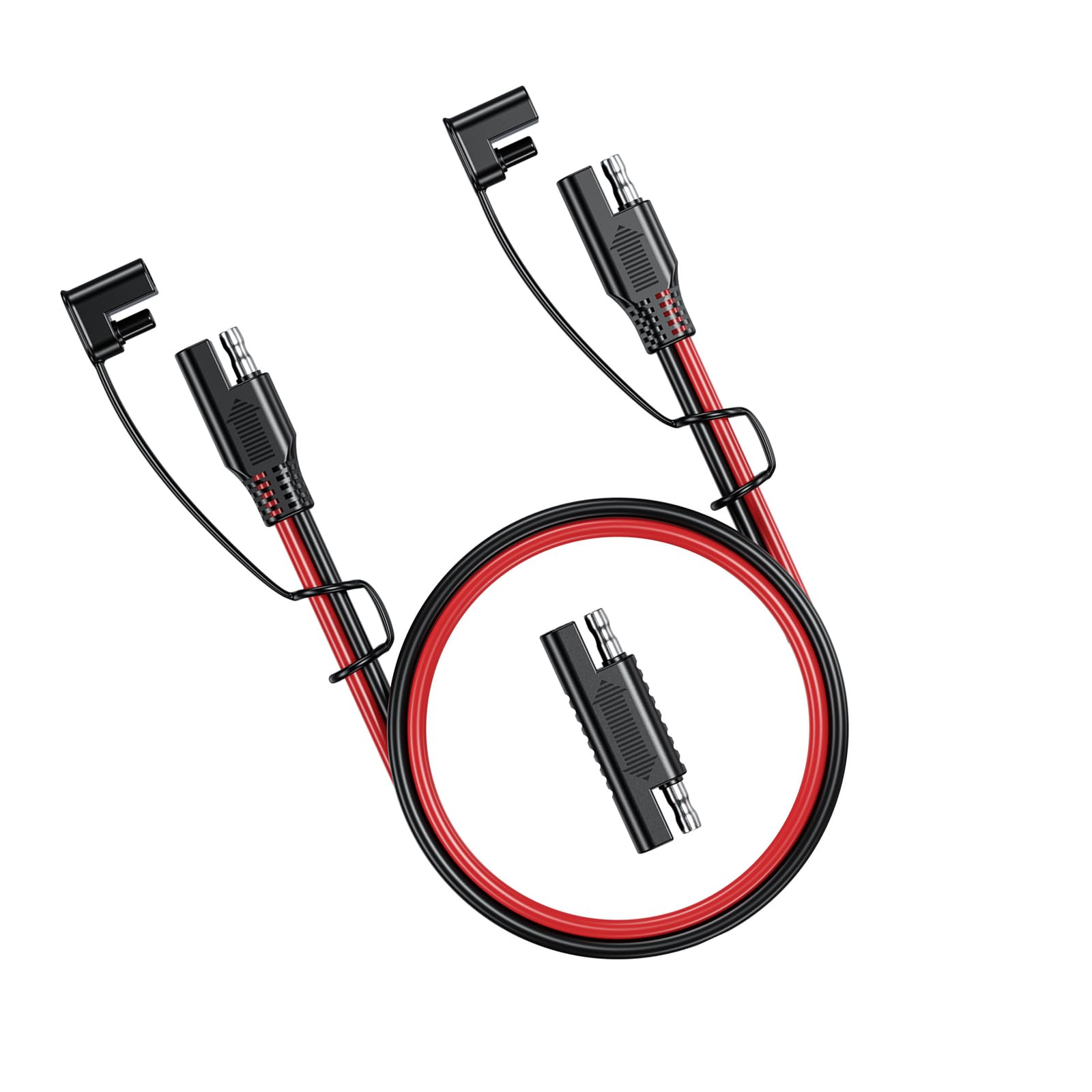 Solar Plug Cord Automotive Extension Cable 16AWG Quick Connecting Harness Plug Wire Cord Quick Disconnects Cable