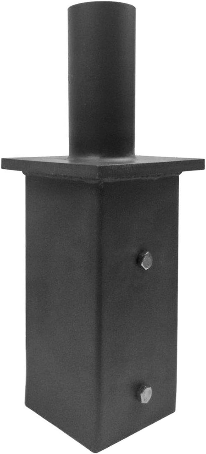 1000LED Tenon Adaptor Bracket for 5 inch Square Pole, Light Pole Adapter for Slip Fit Mounting, Parking Lot Light, LED Shoebox Light