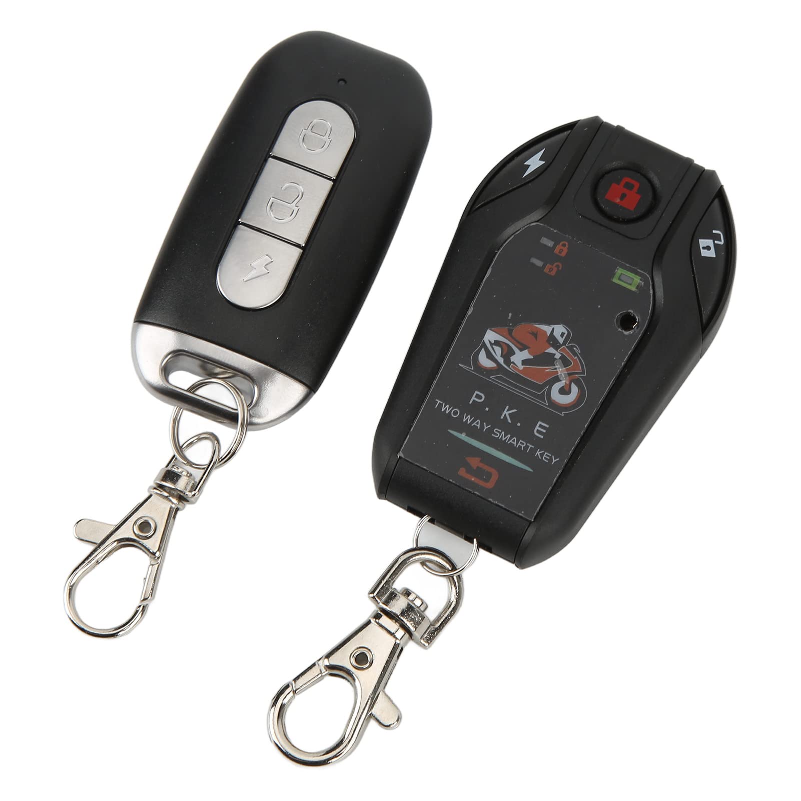 Système D'Alarme de Moto, Démarrage à Distance Antivol Fort de 125 DB avec Alarme Bidirectionnelle, étanche pour Scooter ATV