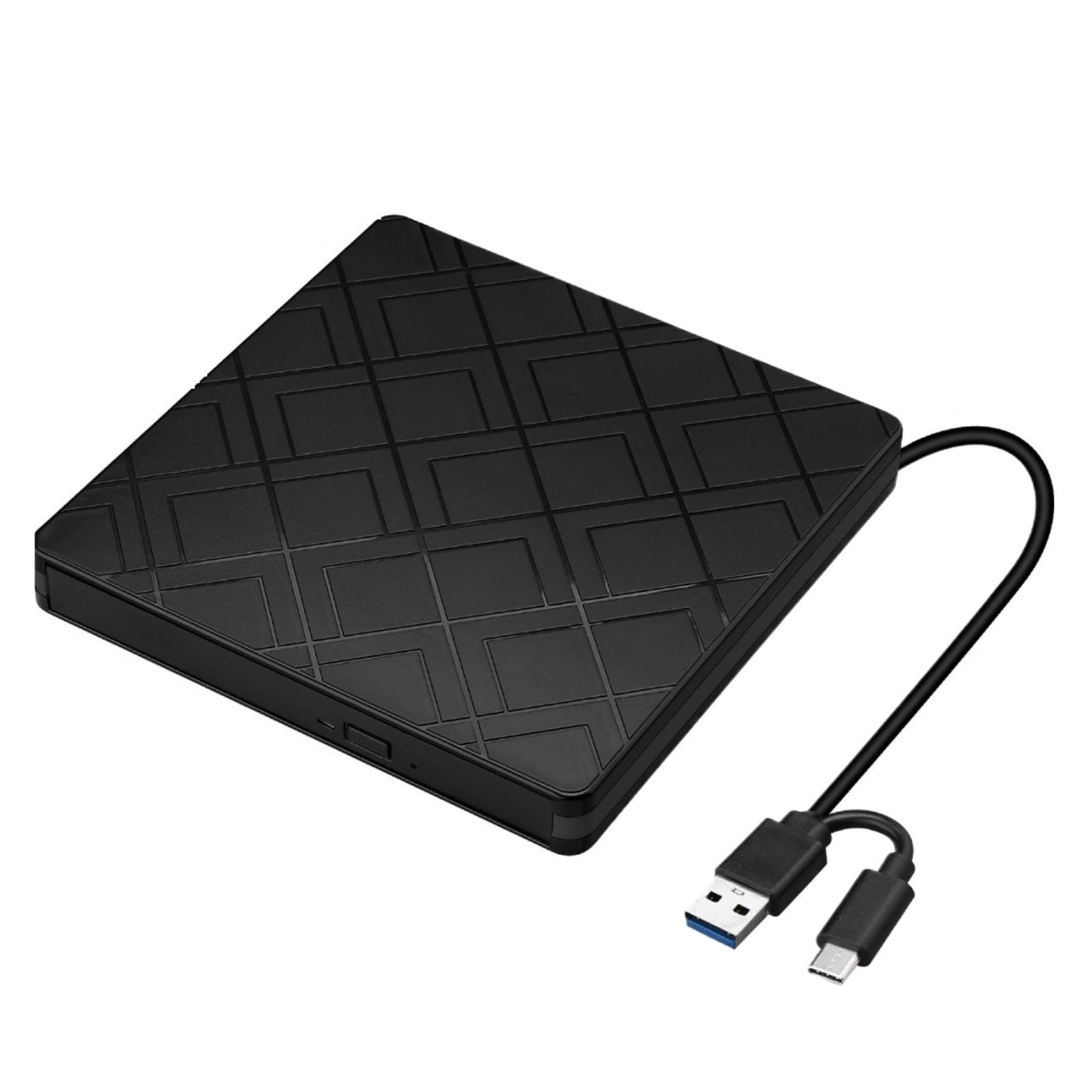 Zewnętrzna Nagrywarka USB3.0 Typu C Z Podwójnym Interfejsem Odtwarzacz DVD Zewnętrzny Napęd Optyczny CD Wyczyść Proces Odtwarzania