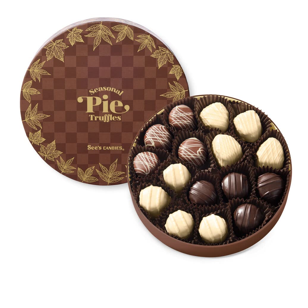 See's Candies 11.2 oz Thanksgiving Seasonal Pie Truffles