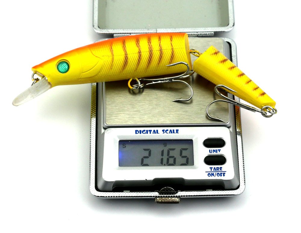 Appâts Manivelle 14.5cm Lot De 10 Leurres De Pêche à Méné - Appâts à