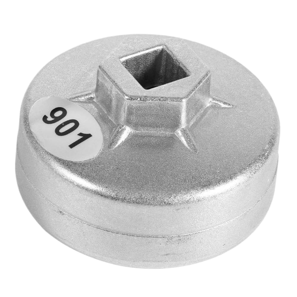 Llave para filtro de aceite con tapa de 14 flautas de 65mm, herramienta para quitar enchufes de coche, Compatible con A8