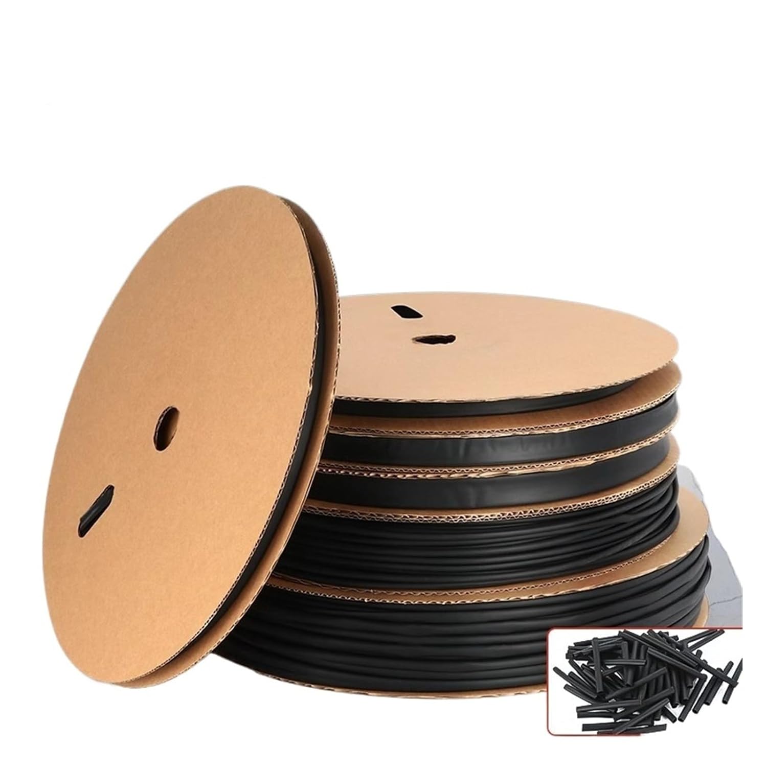 10/50/100M 3:1 Black Diameter Heat Shrink Heatshrink Tubing Tube Sleeving Wrap Wire(Yellow,4.8mm,200m)