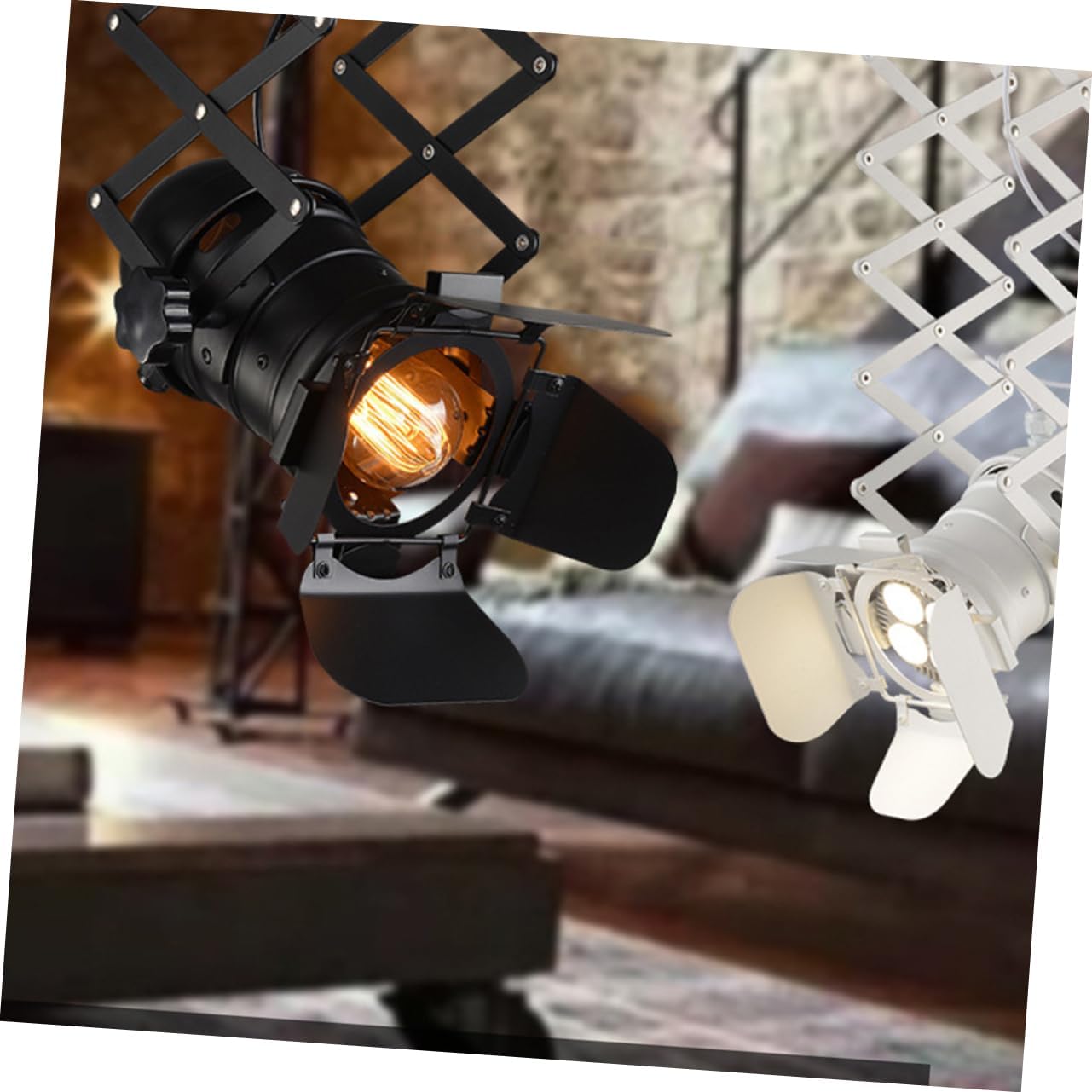 DOITOOL Led Adjustable Spotlight Compact Black Wall Fixture Warm Yellow Light for Stores Restaurants and Malls Design Easy Installation Versatile Use