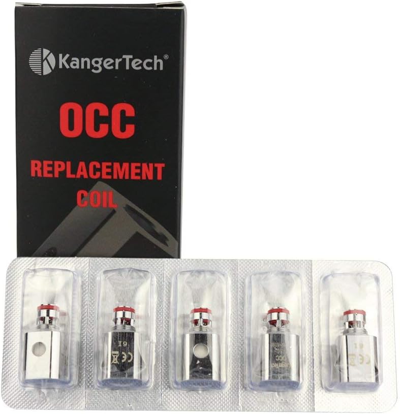 Genuine Kangertech OCC 0.5 OHM Vertical Replacement coils v2 (Pack of 5