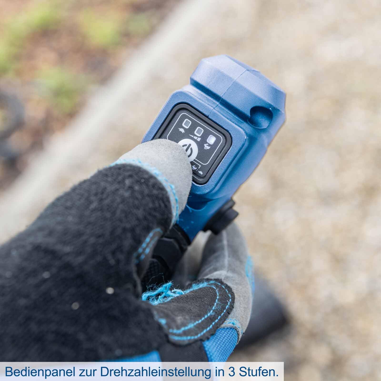 Scheppach Desbrozadora con batería BC-BCH380/40-X, ancho de corte de 380/255 mm, bobina de hilo de 4 m con punta automática, serie IXES de 20 V, sin batería ni cargador