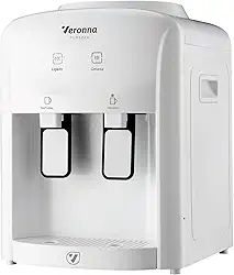 Bebedouro Refrigerado Eletrônico Veronna Be200 Bivolt Agua Gelada Cor Branco 110v/220v