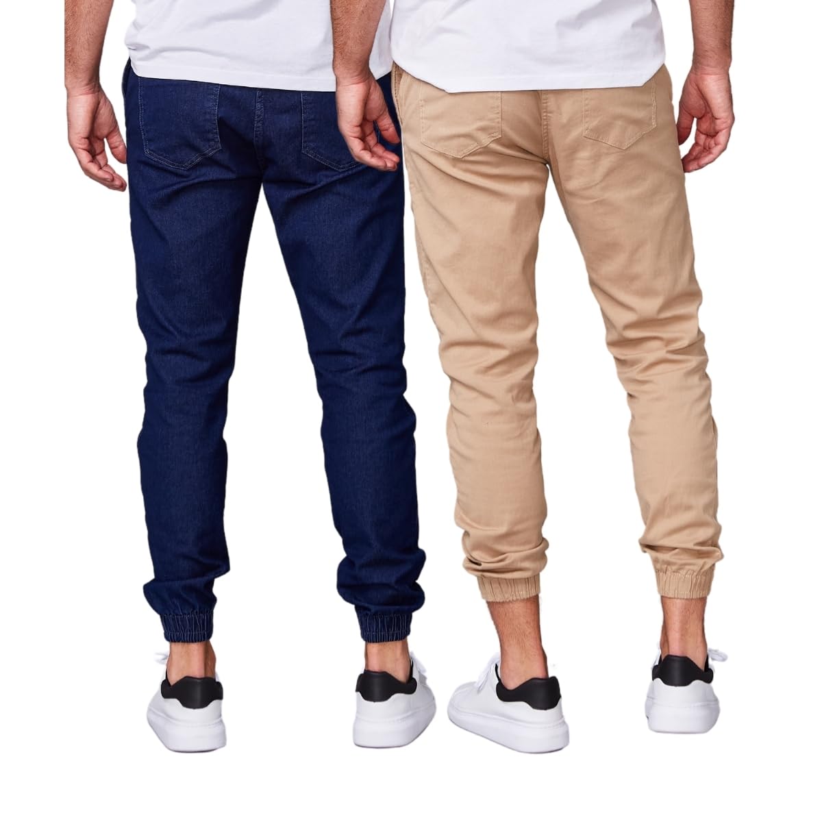 Kit 2 Calça Jeans Masculina Jogger Com Punho em promoção! Veja a oferta e mais achadinhos de Calças 3 Hoje é o melhor dia para comprar Kit 2 Calça Jeans Masculina Jogger Com Punho com aquele preço maroto! Promoção! Aproveite a oferta! 3