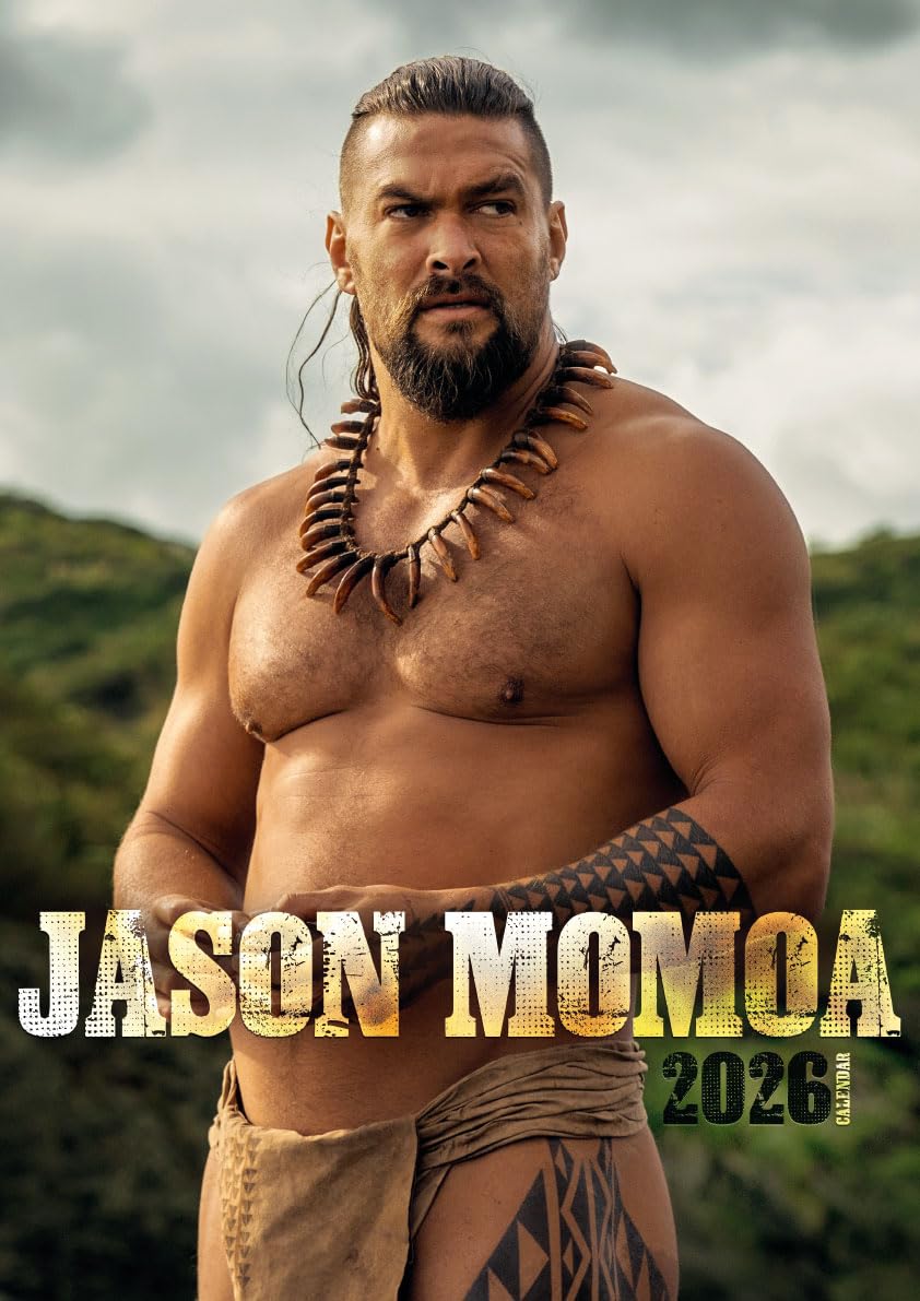 Jason Momoa 2026 Calendar - Aquaman - Merch