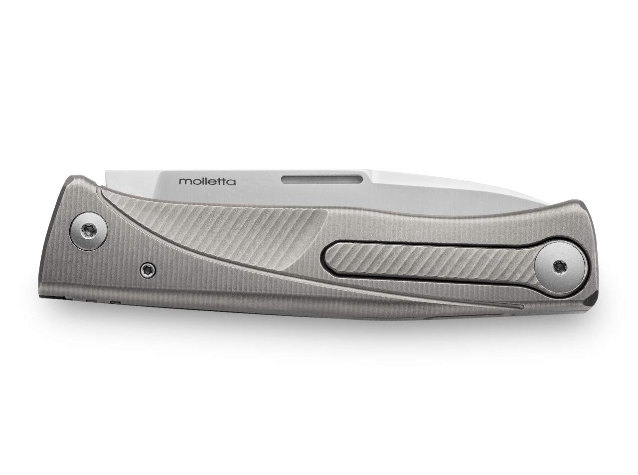 LionSteel Gitano Taschenmesser – Unisex, Schwarz, 19,5 Cm Gesamtlänge, Niolox-Klinge, Titan & G10 Griff