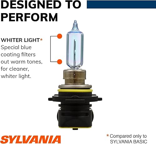 Miniatura 5 de SYLVANIA - 9012 SilverStar - Bombilla halógena de alto rendimiento para faros delanteros, luz alta, luz baja y antiniebla, más brillante en
