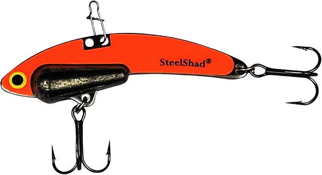 SteelShad - Heavy Series 1/2 oz. Bass Fishing Lures - Lipless Crankbait for Freshwater Fishing - Perfect for Smallmouth & Largemouth Bass, Walleye, Pike & Trout - Heavy Series