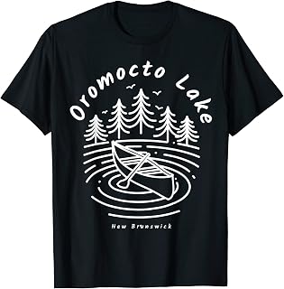 Oromocto Lake New Brunswick Canada T-Shirt