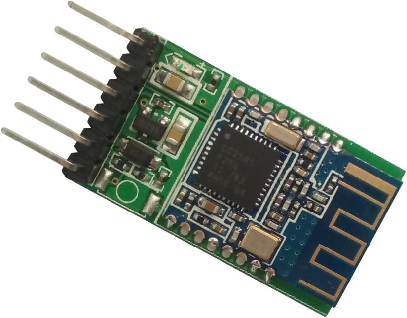 DSD TECH HM-11 Bluetooth 4.0 BLE Module with 6 PIN Board Compatible with iOS Devices for Arduino
