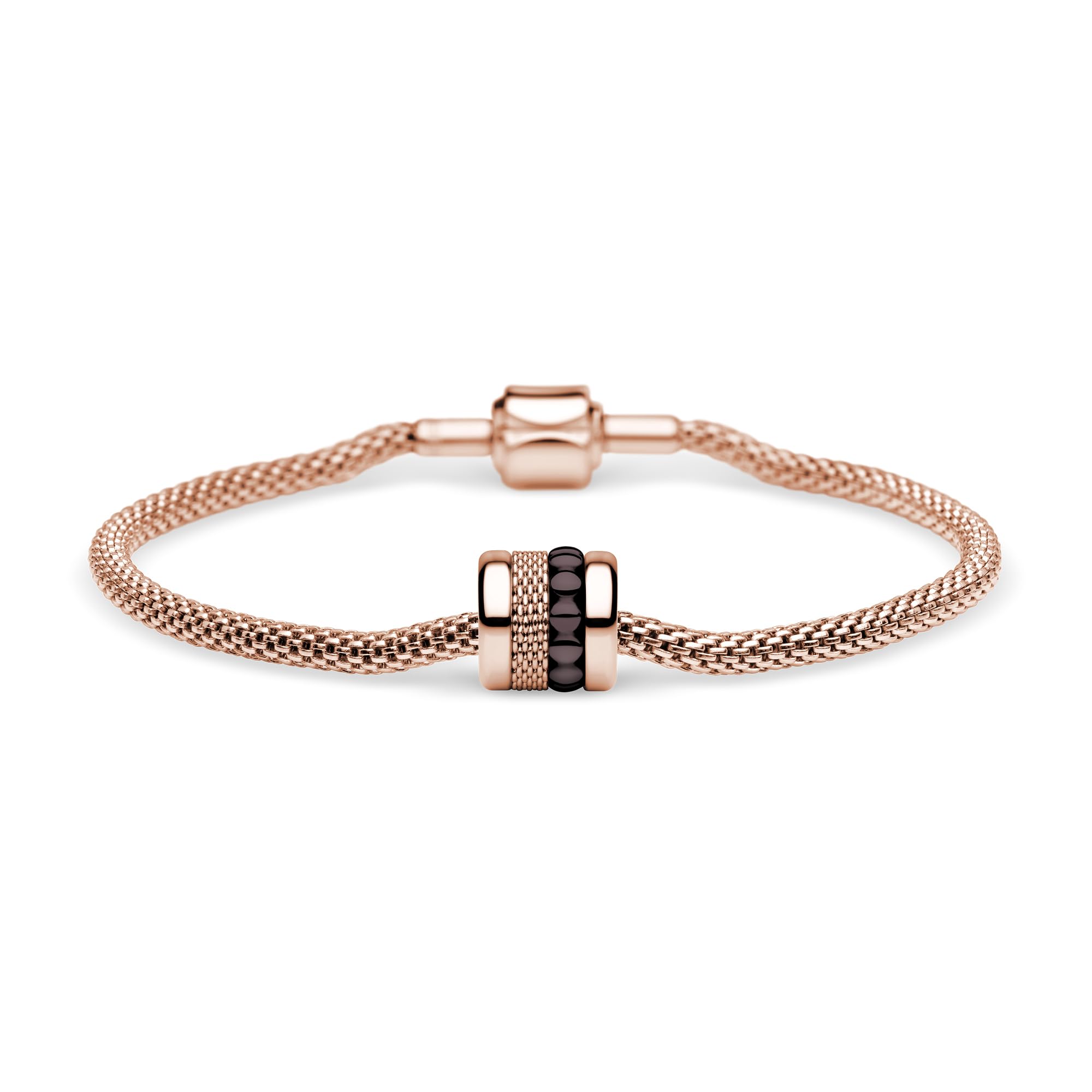 BERING Damen Armbänder in rosé gold glänzend - Arctic Symphony Collection mit Edelstahl - DON-R-ME-190