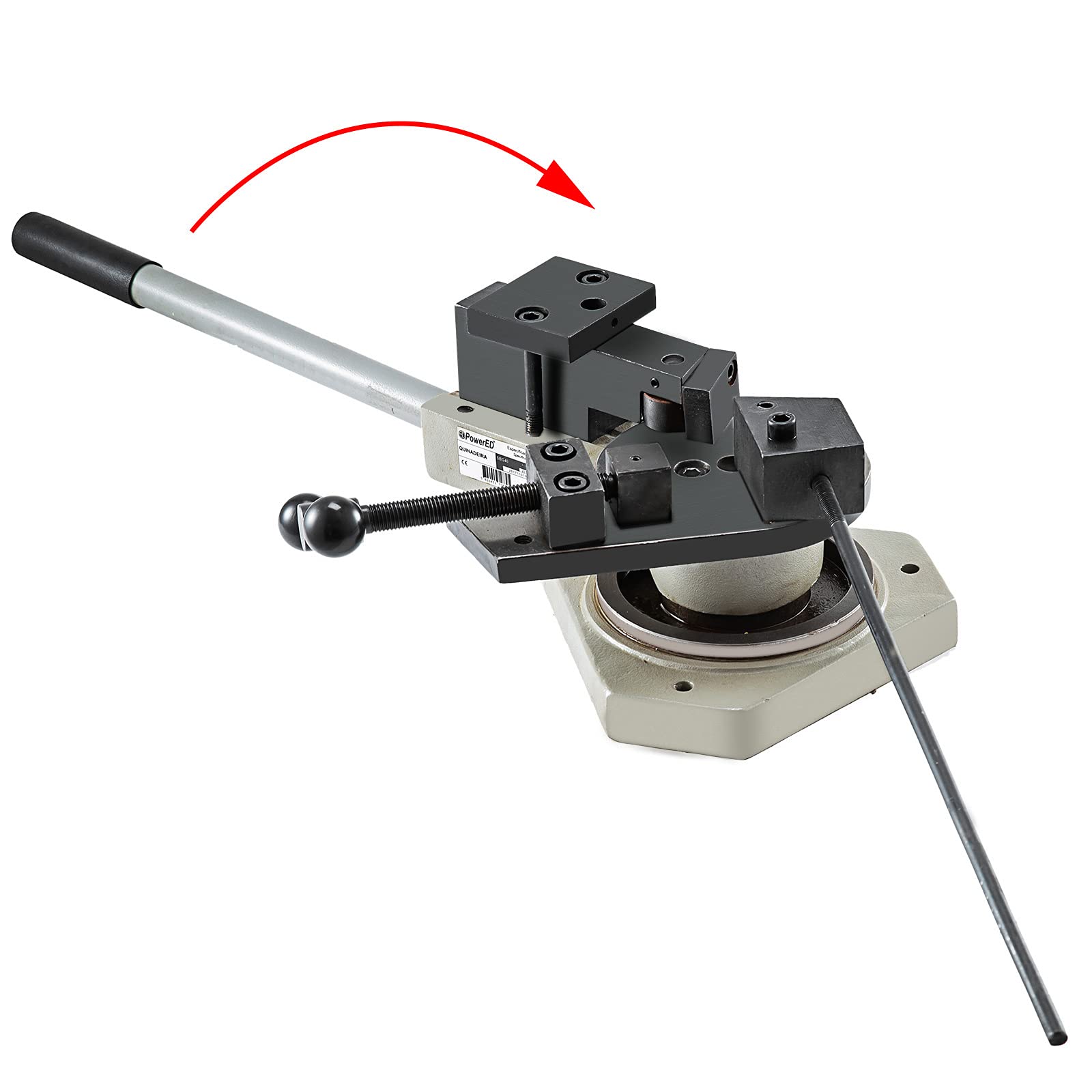 VEVOR SBG40 Metal Scroll Bender HighHardened Steel Scroll Bender