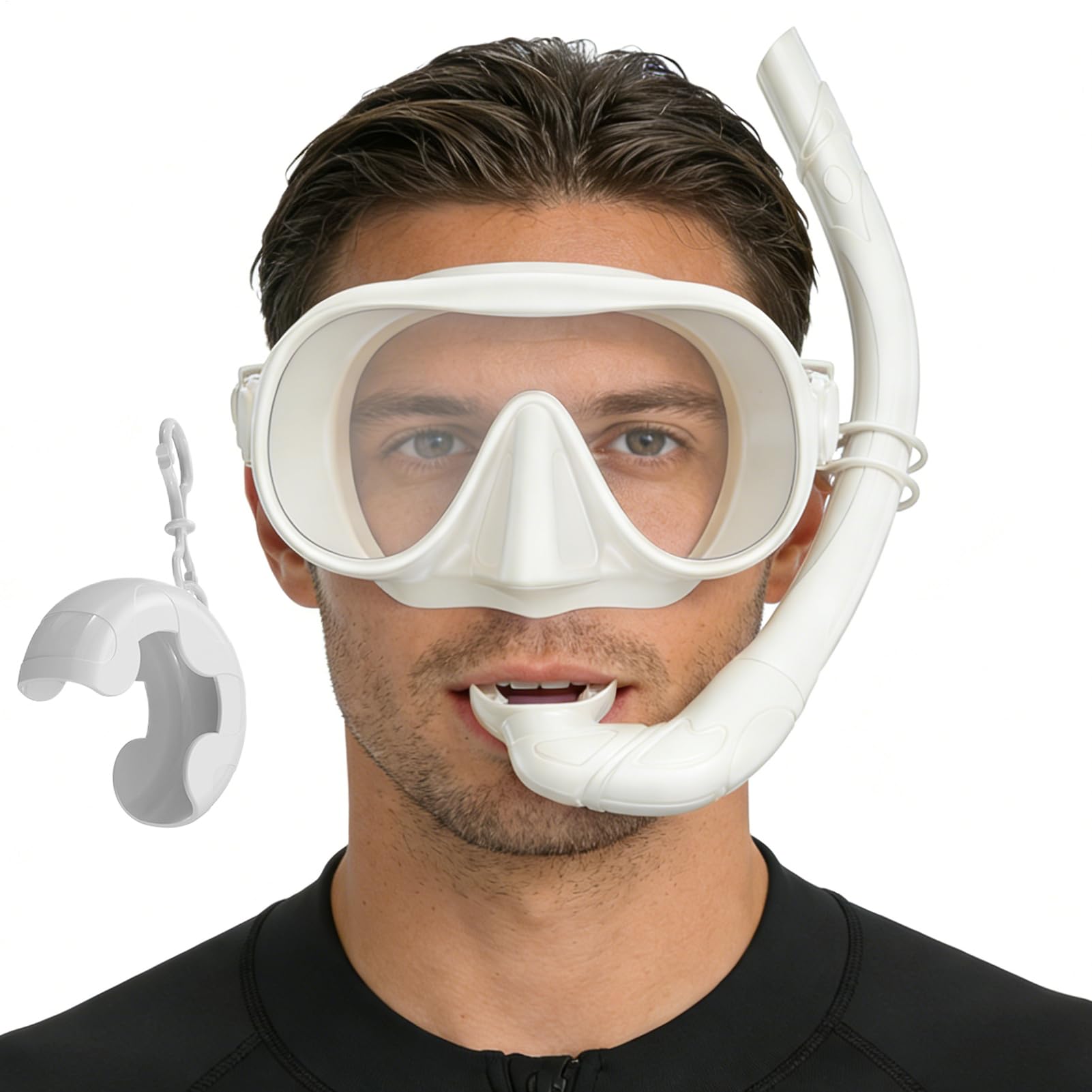 Sprzęt do Snorkelingu Panoramiczna z Zabezpieczeniem przed Przeciekaniem