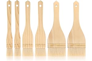 Ultimate Hake Brush Set: Exceptional Sheep Hair Bristles for Watercolor Precision