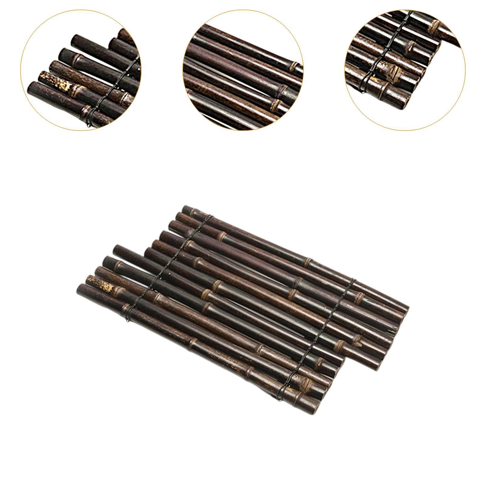 ?????? Sushi Serving Tray Sushi Plate Bamboo Raft Multipurpose Sashimi Rack Serving Dish for Cupcakes Cookies Japanese Restaurant, L