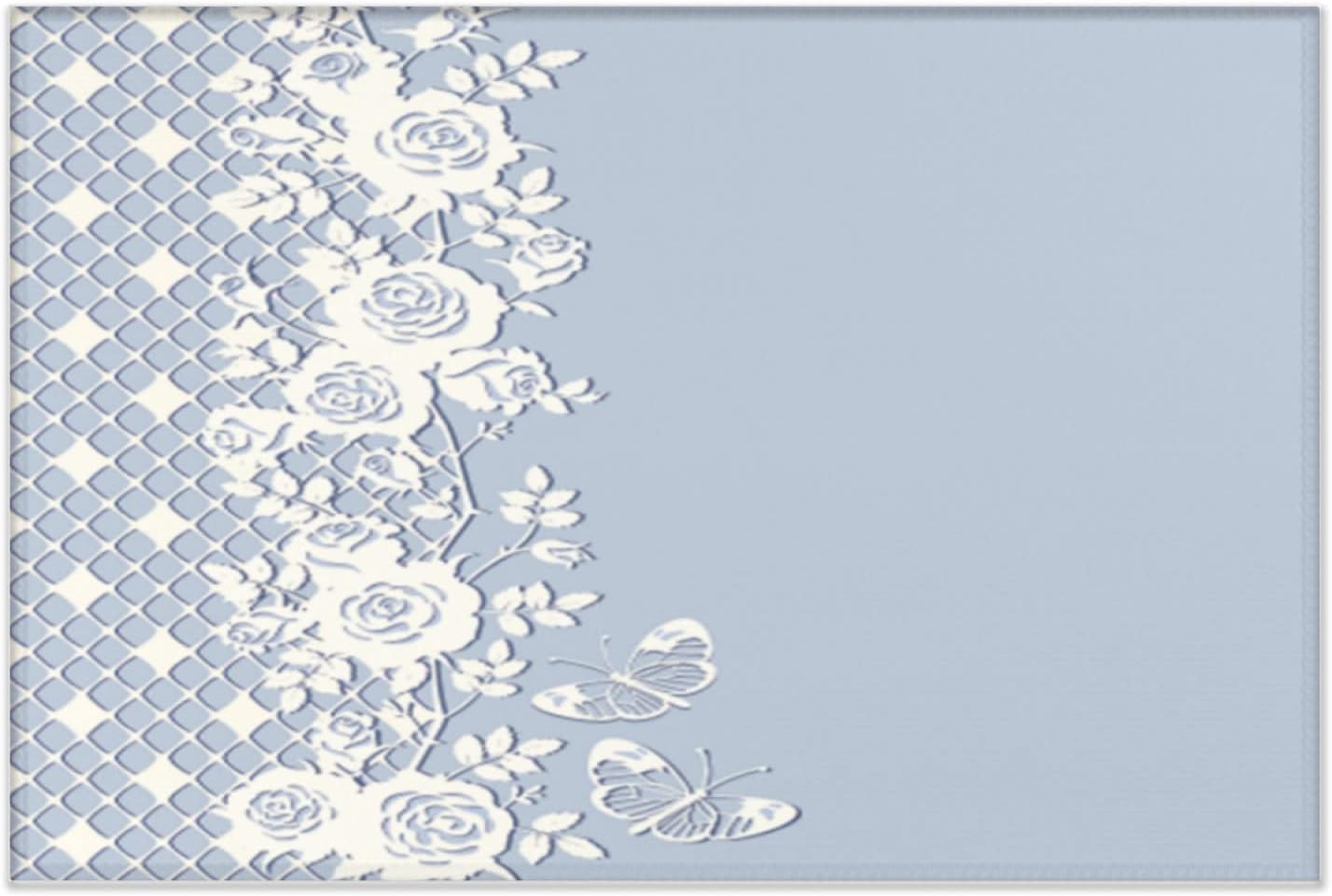 3 x 5 feet Shabby Chic Style Super Soft Area Rug for Kids Baby Nursery, Nursery Decor Throw Rugs for Bedroom, Kids Room, Upgrade Anti-Skid Durable Rectangular Fuzzy Rug