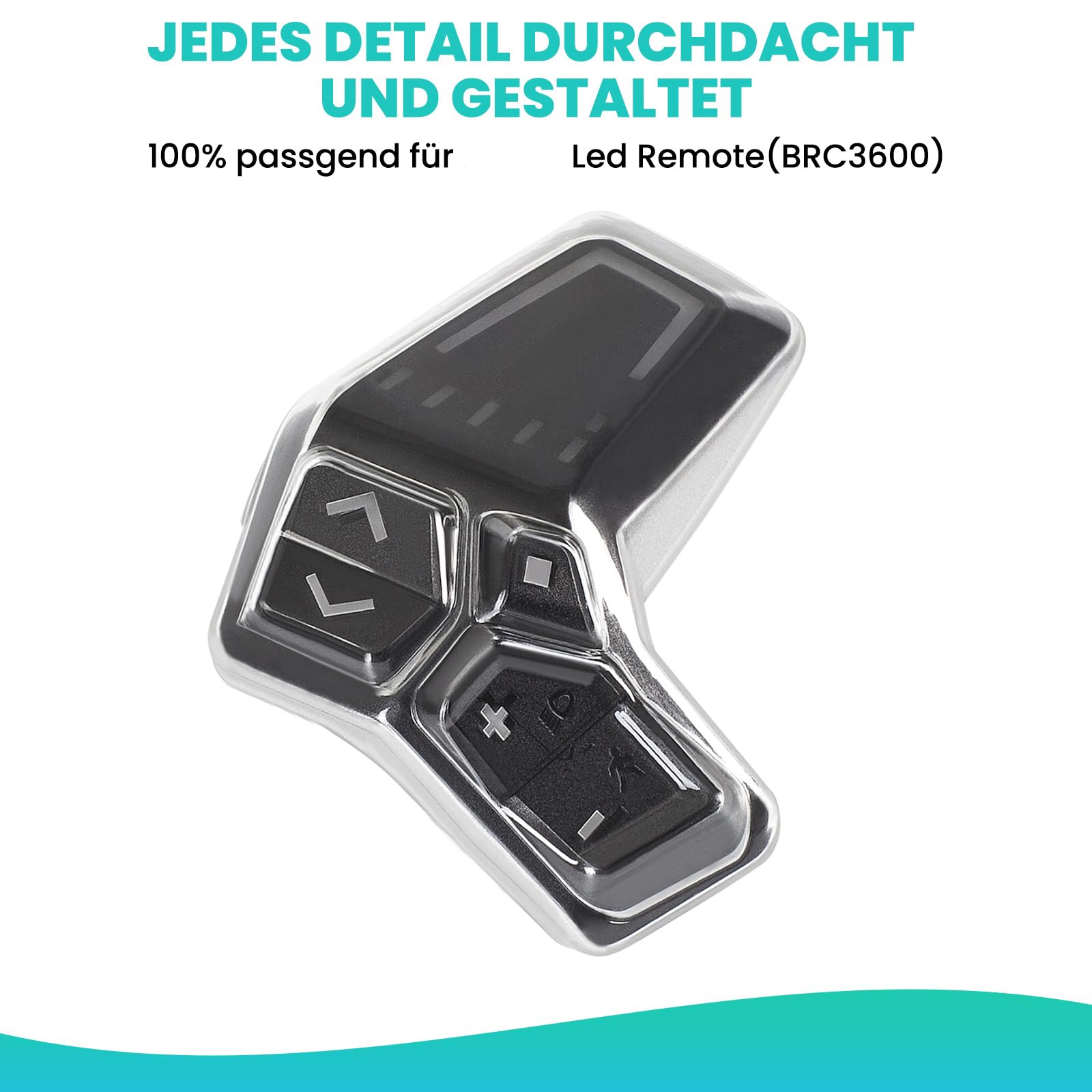 Besudo Set custodia protettiva compatibile con Bosch Intuvia 100 Display & LED Remote Control Unità (BHU3200 & BRC3600) – Protezione Cover Protettiva Cover Protettiva Cover Protezione da Graffi Shock