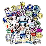 Conquest Journals Riverdale Vinyl Stickers, Officially Licensed, Set of 50, Waterproof and Scratch Resistant, Featuring Original Artwork from Riverdale