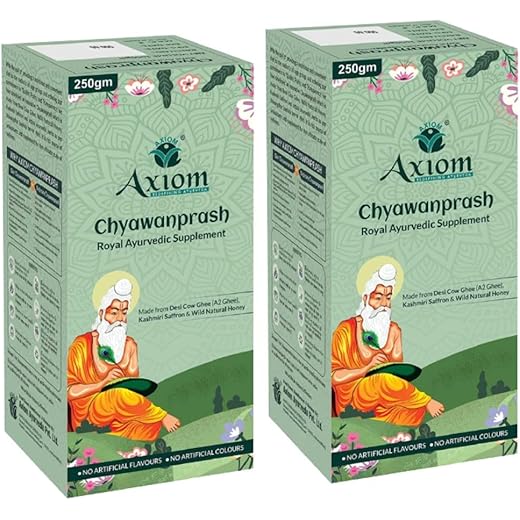 Axiom Royal Chyawanprash - Strength & Stamina 250g x 2 Pack