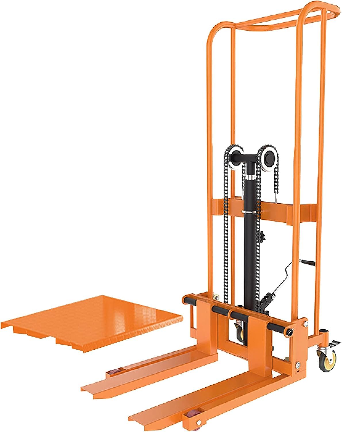 Amazon.co.jp: ハンドフォークリフト 昇降 最高位1700mm 400kg