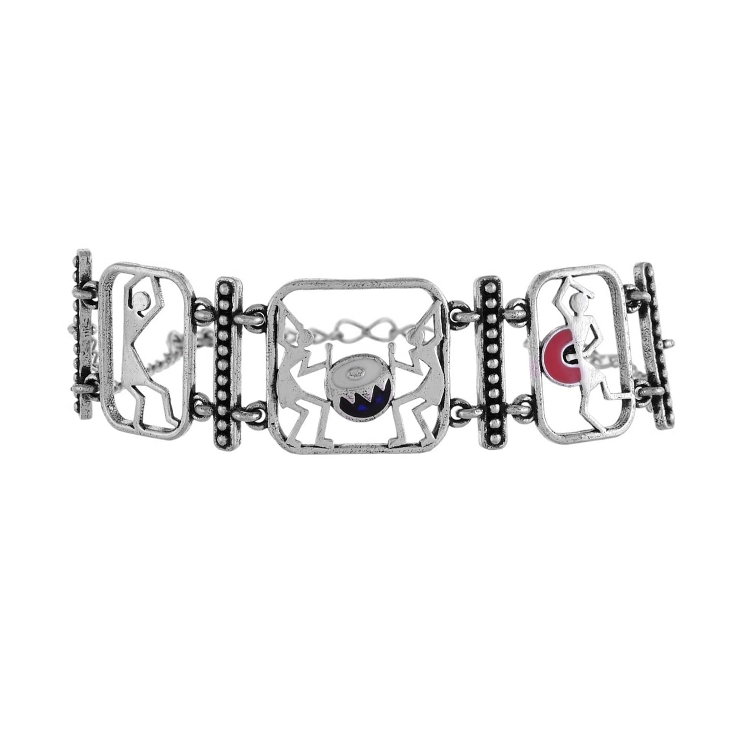 See full amazon price history chart for VOYLLA Warli Rangilo Maro Dholna Bracelet Links Bracelets For Women|Enamel|Summer|Gift For Her|Oxidised| VOYLLA Warli Rangilo Maro Dholna Bracelet Links Bracelets For Women|Enamel|Summer|Gift For Her|Oxidised| (B0D6NKC5MJ) Amazon Price History, Amazon Price Tracker
