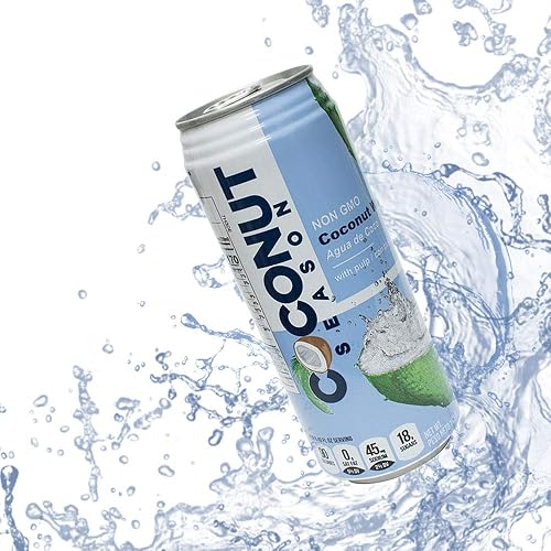 Miniatura 3 de Coconut Season Agua de coco, 16.9 onzas (paquete de 24)
