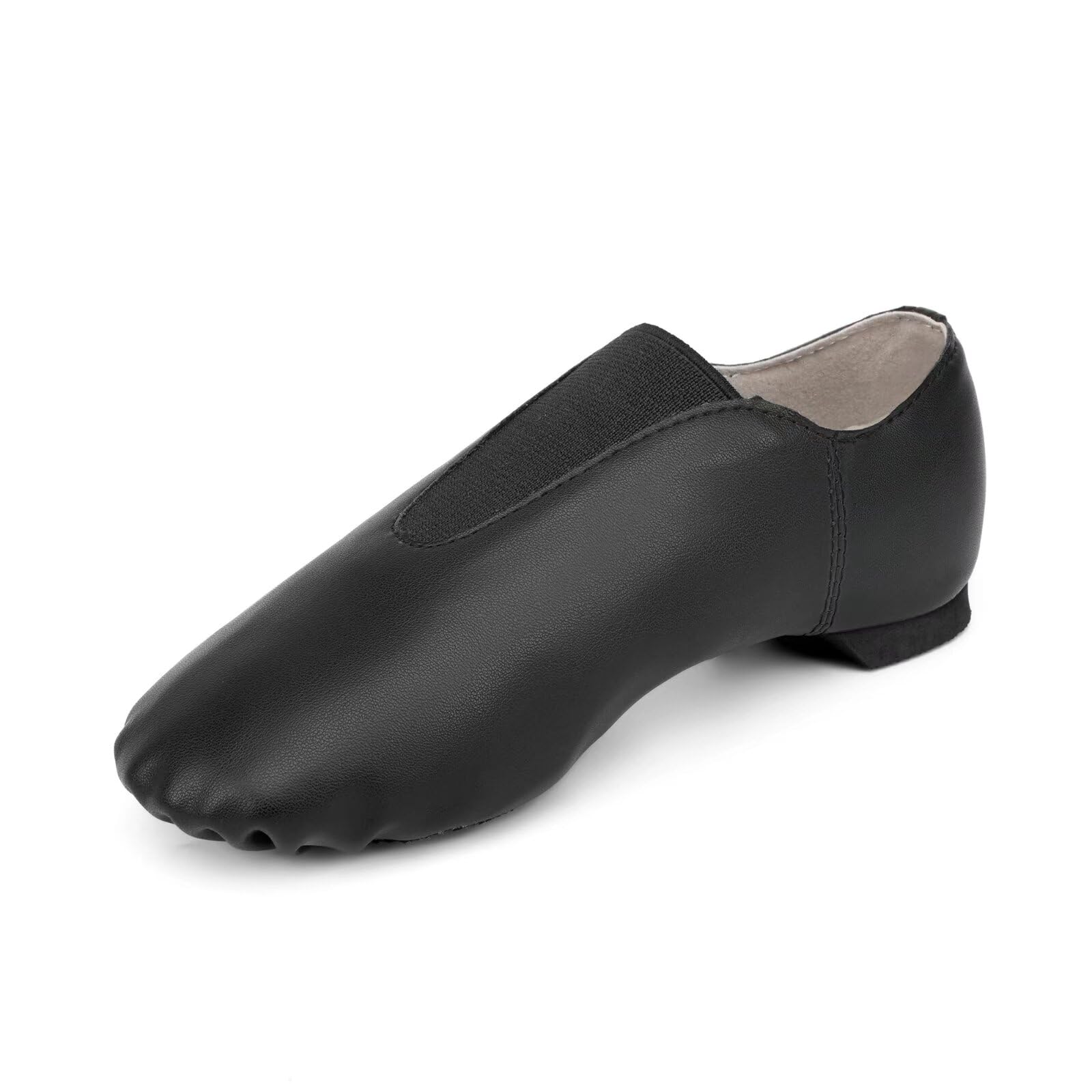 Chaussons De Ballet Bloch Arise – Semelle Pleine En Cuir, élastiques Cousus Pour Débutants