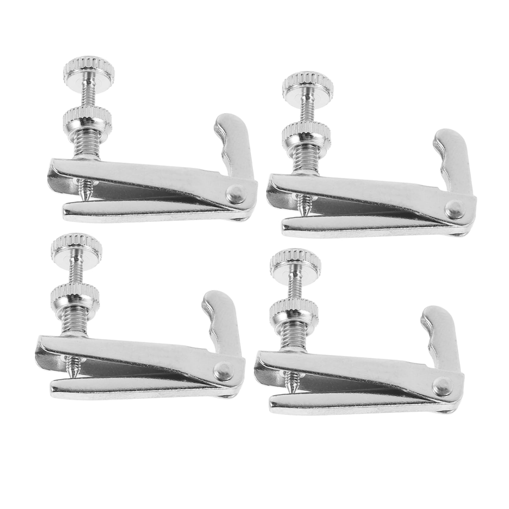 GOOHOCHY 4pcs Violin String Adjusters Fine Tuners for Violins Compact and Practical Accessories for Precision Tuning Easy Installation and Stability