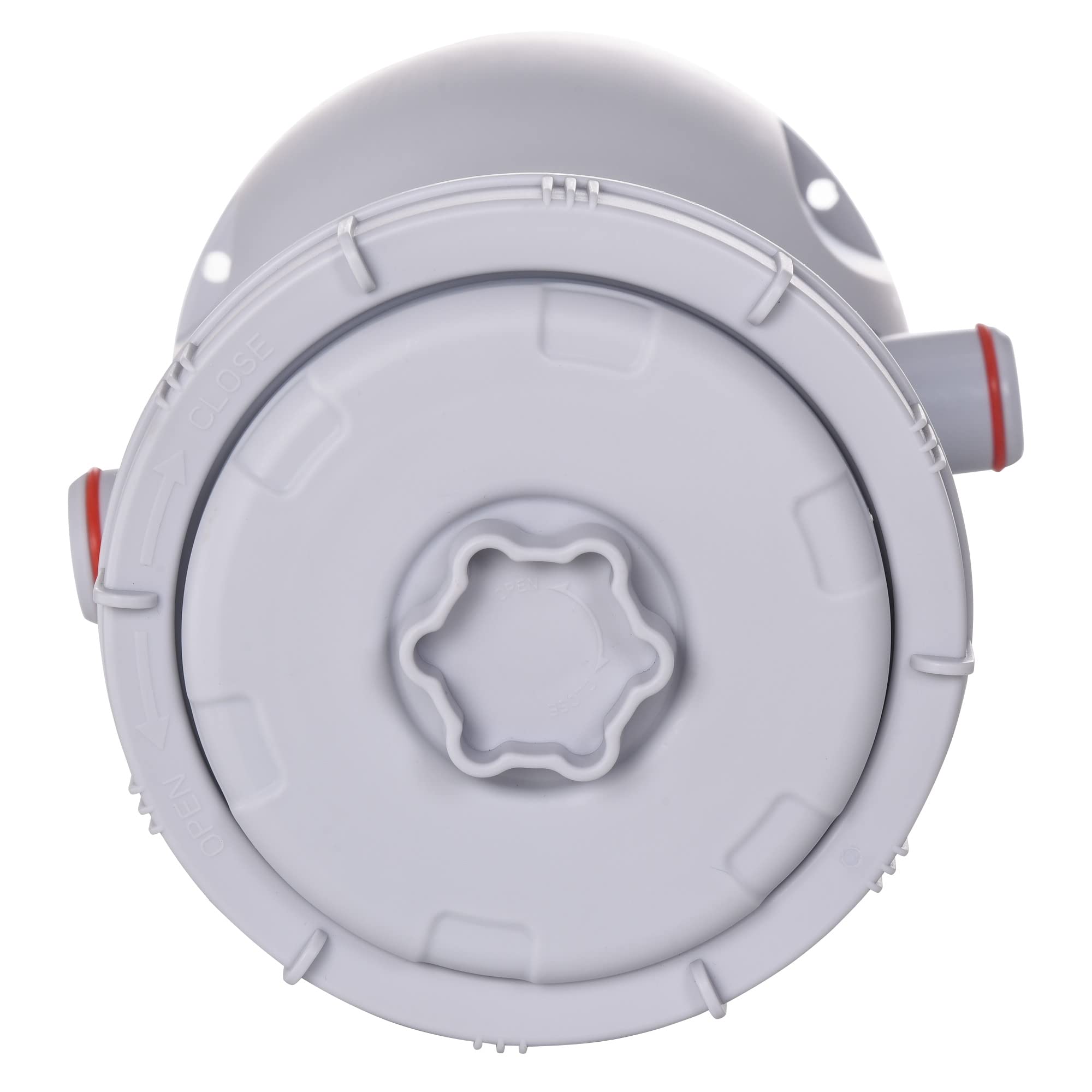 Outsunny Pompe de filtration épurateur à cartouche pour piscine hors sol 3785 L/h 90 W Blanc