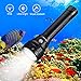 Wurkkos DL40 Linterna de Buceo, Linterna de buceo con 5000 lúmenes. Resistencia al agua IPX8, 4 x Samsung LH351D(5000K) 90 Cri LEDs, Linterna de submarinismo con 2 x 26650 baterías y cargador