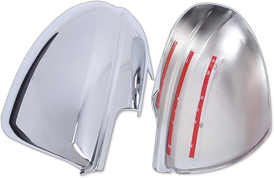 Kadore Car Side Door Reaview Mirror Cap Cover Trim for Mazda 3 M3 2009 2010 2011 2012 ABS Chrome 2PCS/Set