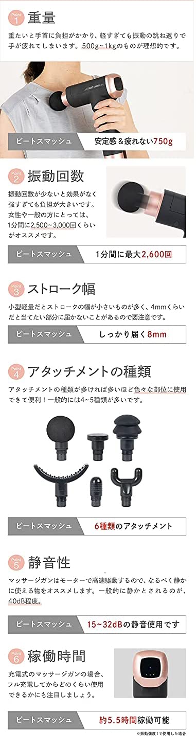 筋膜リリース　自作 RABLISS リラクゼーションガン KO186 筋膜リリース 4段階調整