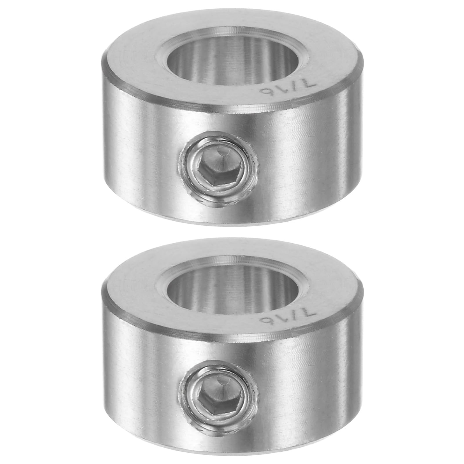Stainless Steel Shaft Collars - Durable Set Screw Collars -10