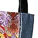 Bolso Mujer Tote Vaquero Con Telas Tradicionales Valencianas. Telas falleras. Personalizable. Moda...