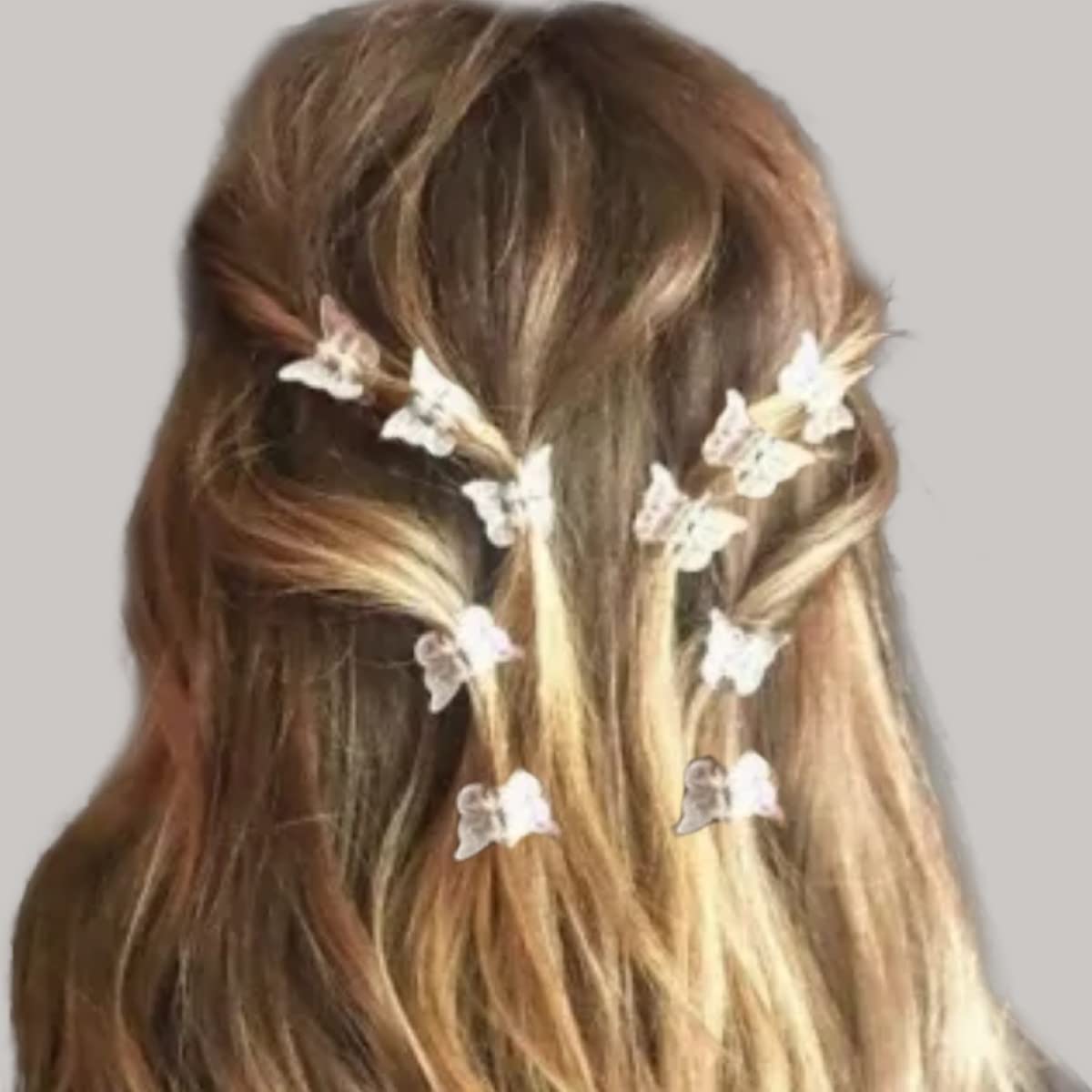OOMPH Jewellery Combo fo 10 Shimmer Butterfly Mini Hair Claw/Hair Clip for Women & Girls Stylish Latest (HSSK107_AMR1) (B0BJ99XTB1) Amazon Price History, Amazon Price Tracker