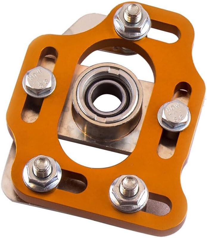 Camber Upper Plates Coilover Top Mount Alignment Kit Machined Steel