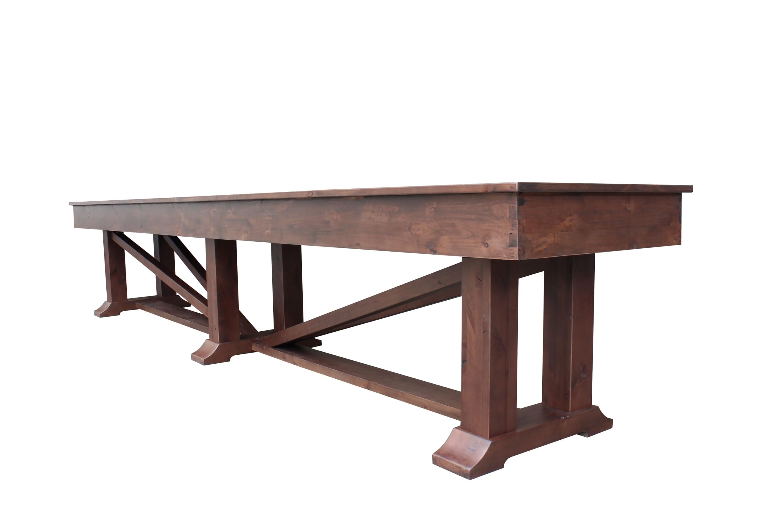 Plank & Hide - Lucas Shuffleboard Table (14')