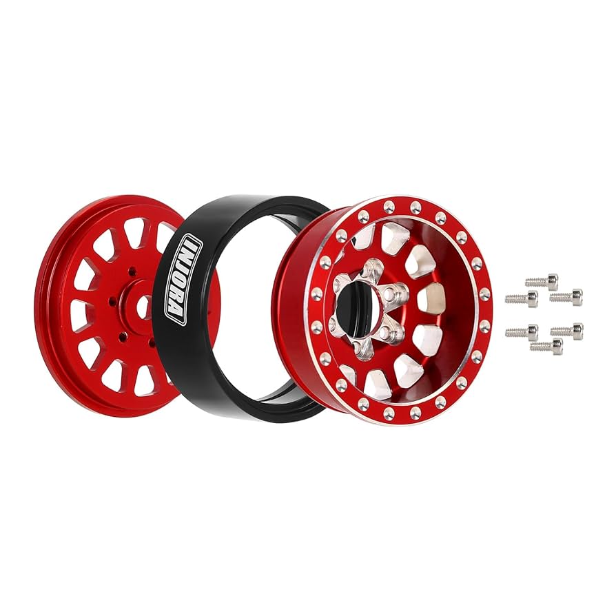Amazon.com: INJORA 1.0 Plus Beadlock Wheel - Aluminium Rims