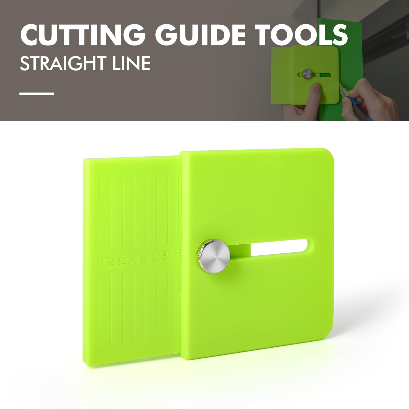 Foam Roller Green Edge Wrap Cutting Template Tool Pack Precise