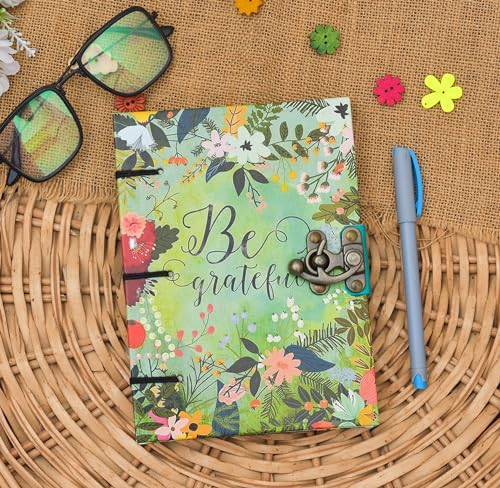 Image of CRAFT CLUB Be Greatfull Diary In Euro Binding With 100% Recycled Handmade Paper