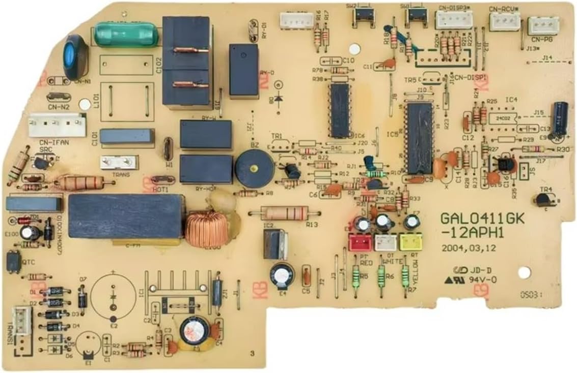 GAL0411GK-12APH1 Circuit PCB Conditioning Parts, Accessories(Heat and Cool), Compatible for Galanz Air Conditioner Indoor Unit Control Board (Cool)