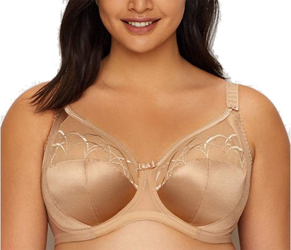Lace Bra Push Up Lift Support Embroidered Invisible Comfort Floral Wireless Color 38 D