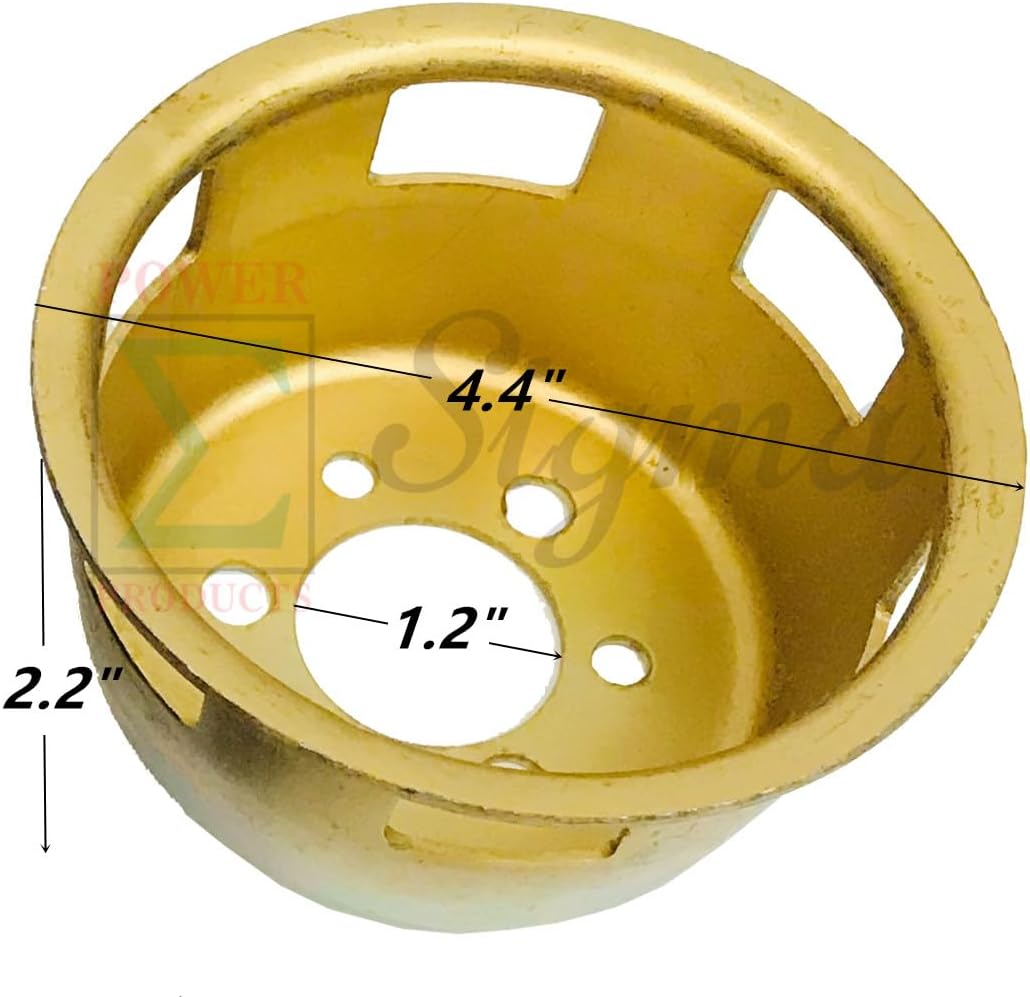 New Recoil Starter with Pulley for Yanmar Diesel Engine L70 L70AE L70EE 114880-76050 114880-76250 L60E L60AE 714880-76820 714880-76830 76821 for 5-7HP 296CC 178F 178FE 306CC 178FA 178FAE Diesel Engine