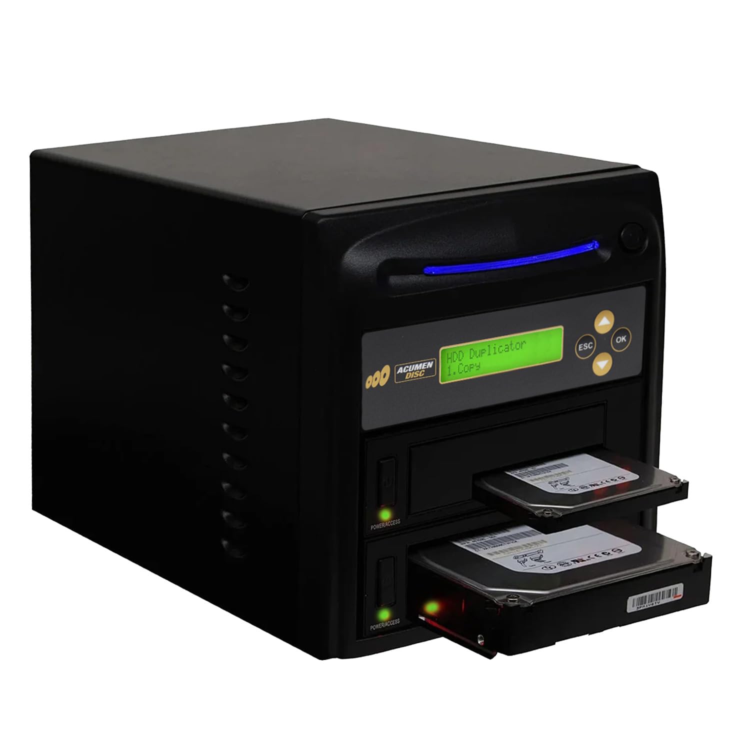 Acumen Disc 1 to 1 SSD HDD Hard Drive Tower Duplicator - 18GB/Min H01-SATA2